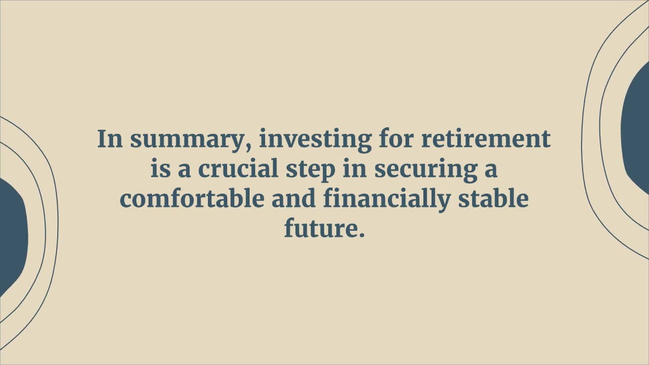 KB Entertainment welcomes you to the 4th Chapter on Retirement Planning: Investing for retirement!