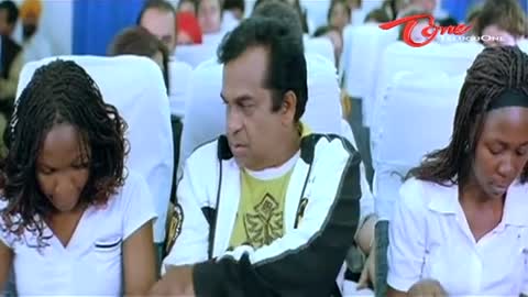 Brahmanandam Comedy Scene In Aeroplane