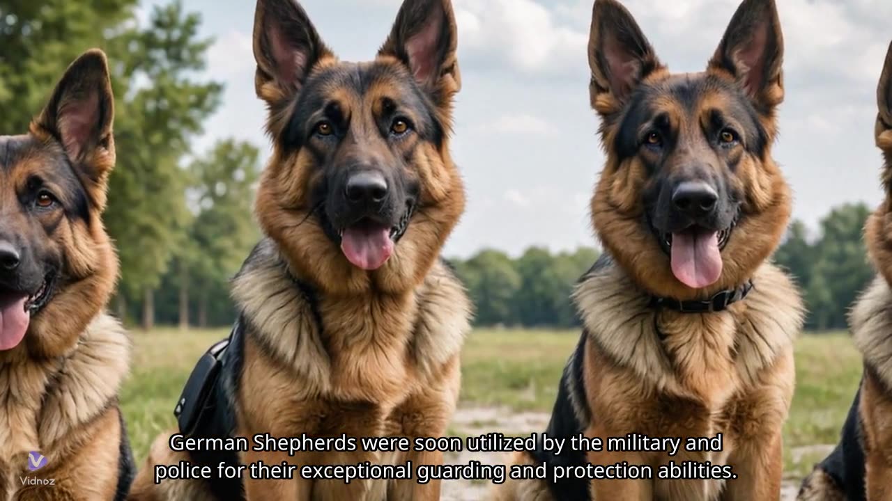 History of German Shepherds