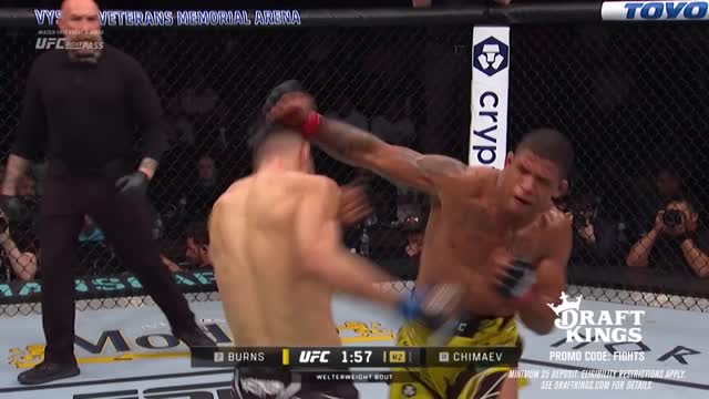 Highlights: Khamzat Chimaev vs Gilbert Burns | FREE FIGHT | UFC 279