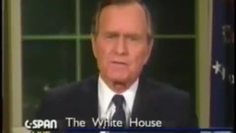 Bush Senior New World Order