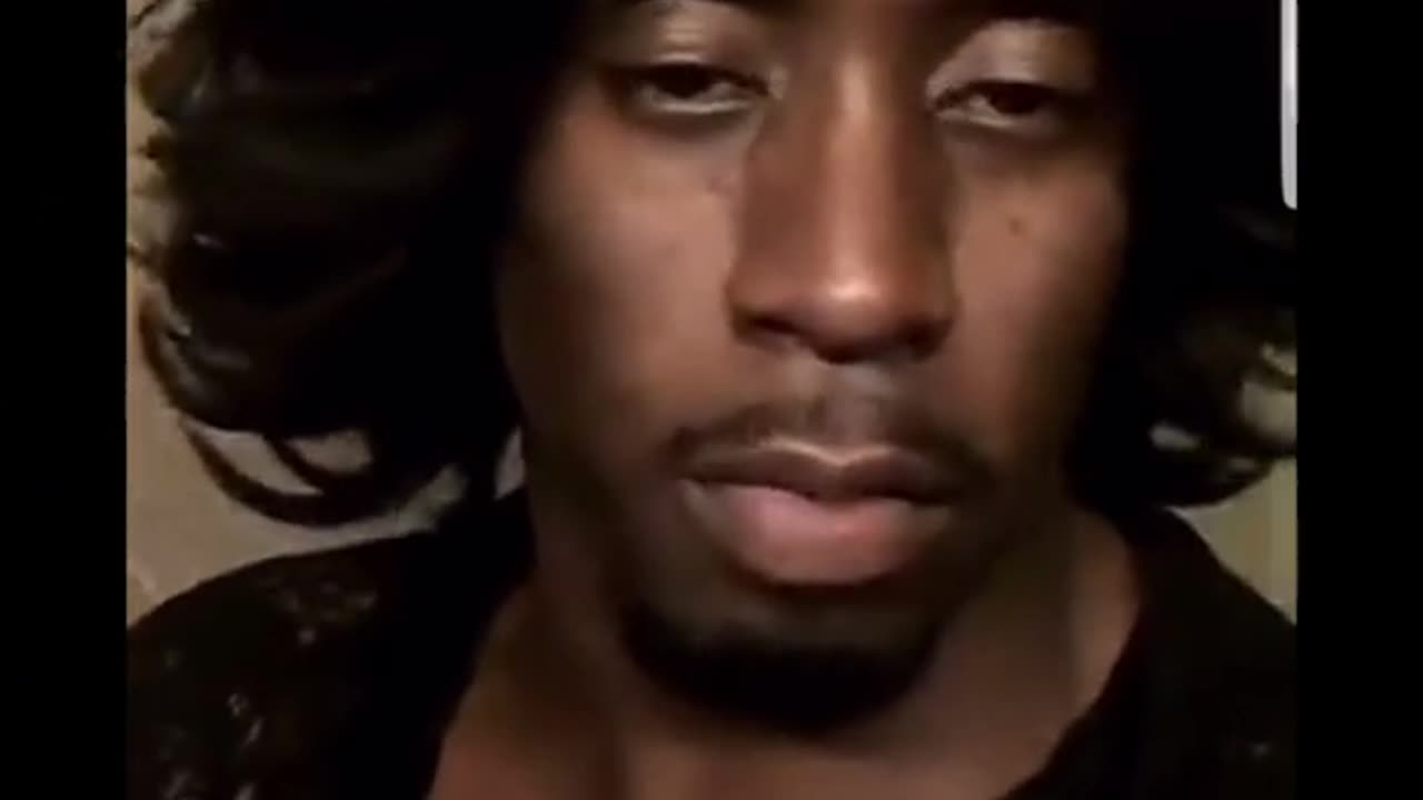 Diddy in a wig
