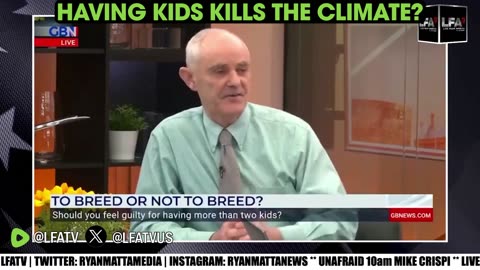 HAVING KIDS KILLS THE CLIMATE??