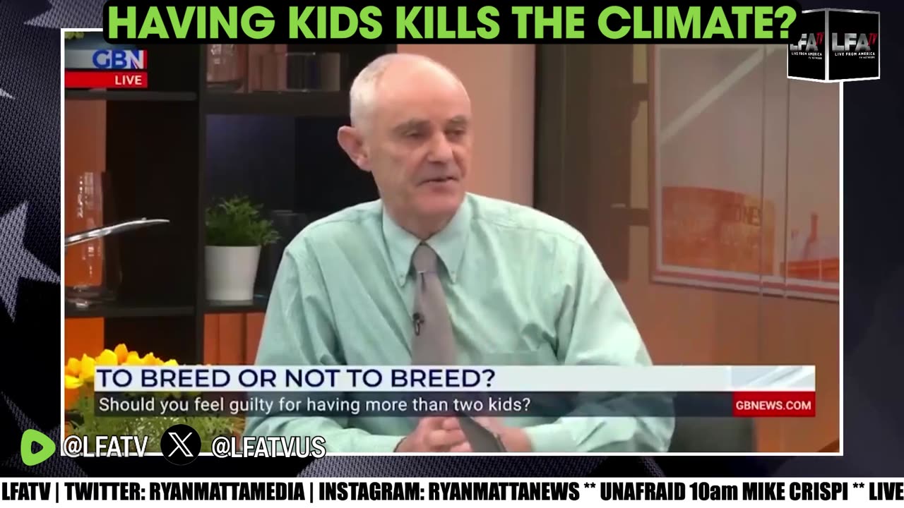 HAVING KIDS KILLS THE CLIMATE??