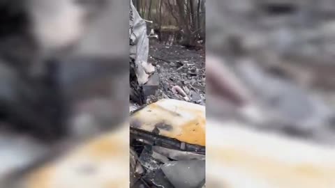 Russian Helicopter Down in Ukraine