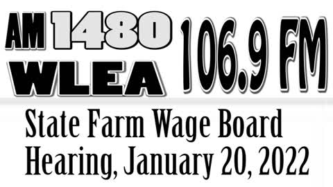 NYS Farm Wage Board, January 20, 2022, Zoom Public Hearing