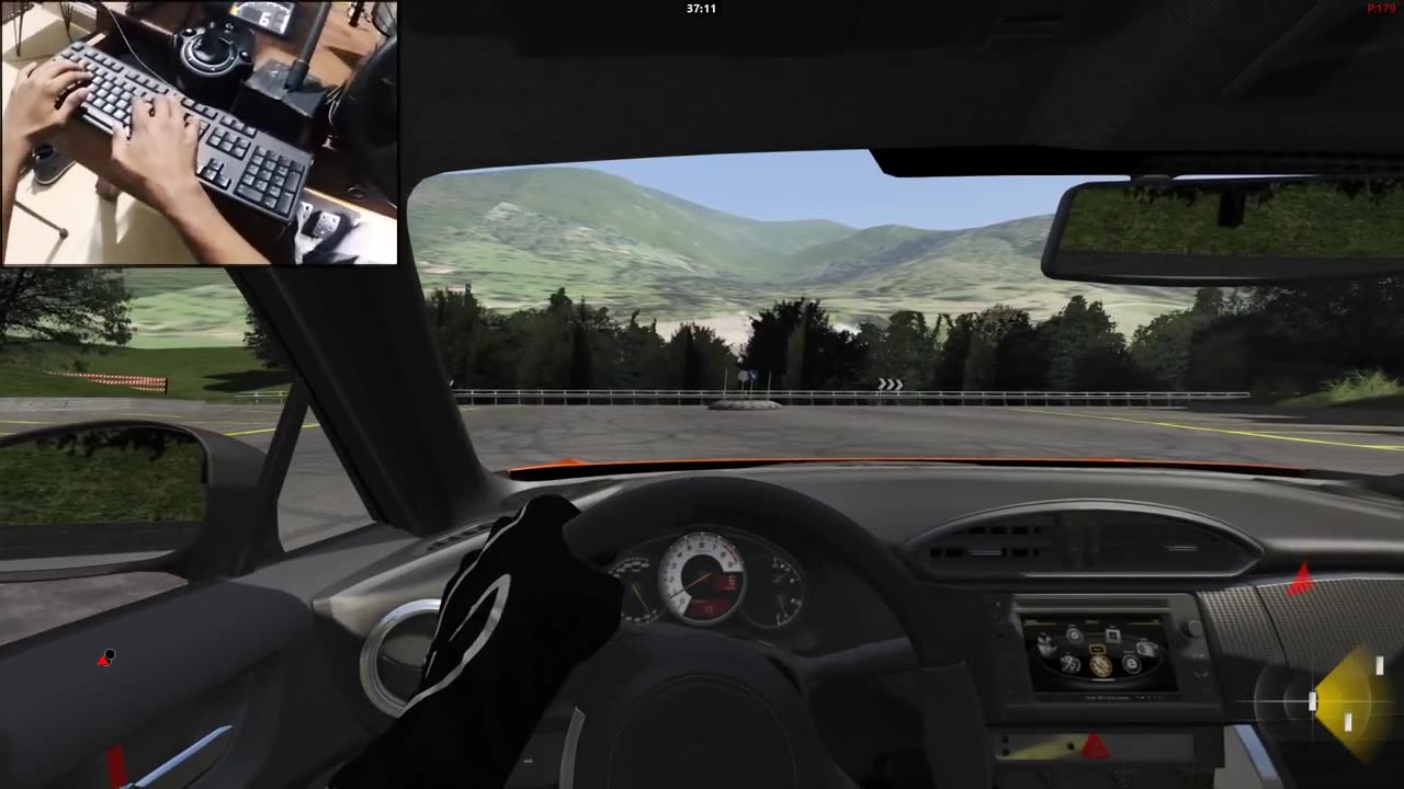 21.Toyota gt86 Mountain Run - Assetto Corsa Multiplayer (Logitech g29) gameplay