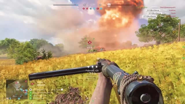 Battlefield 5 | Dropping a JB2 Rocket on B Flag Arras