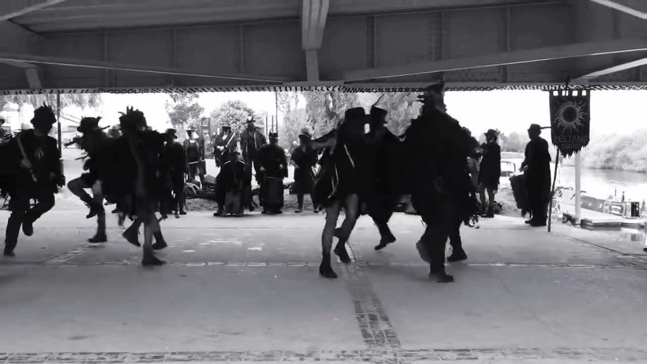 Beltane Border Morris - Brimfield - Upton Folk Festival 2017