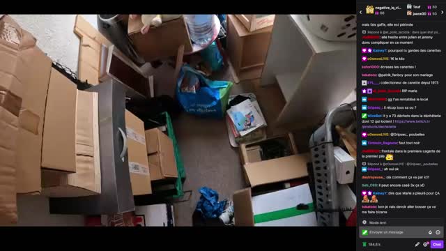 2022-11-15 (10bis) - 1 déchargement 2 Carrefour 3 chargement - Twitch Decheterie (version avec chat)