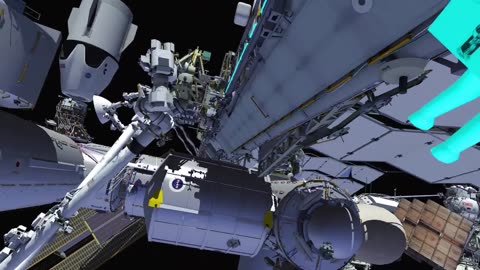 U. S. Spacewalk 89 Animation