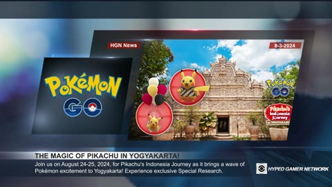 Pikachu's Magic in Yogyakarta!