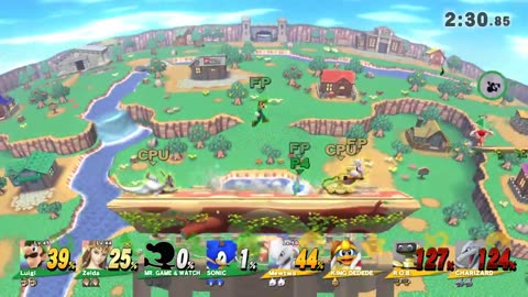 Super Smash Bros 4 Wii U Battle351
