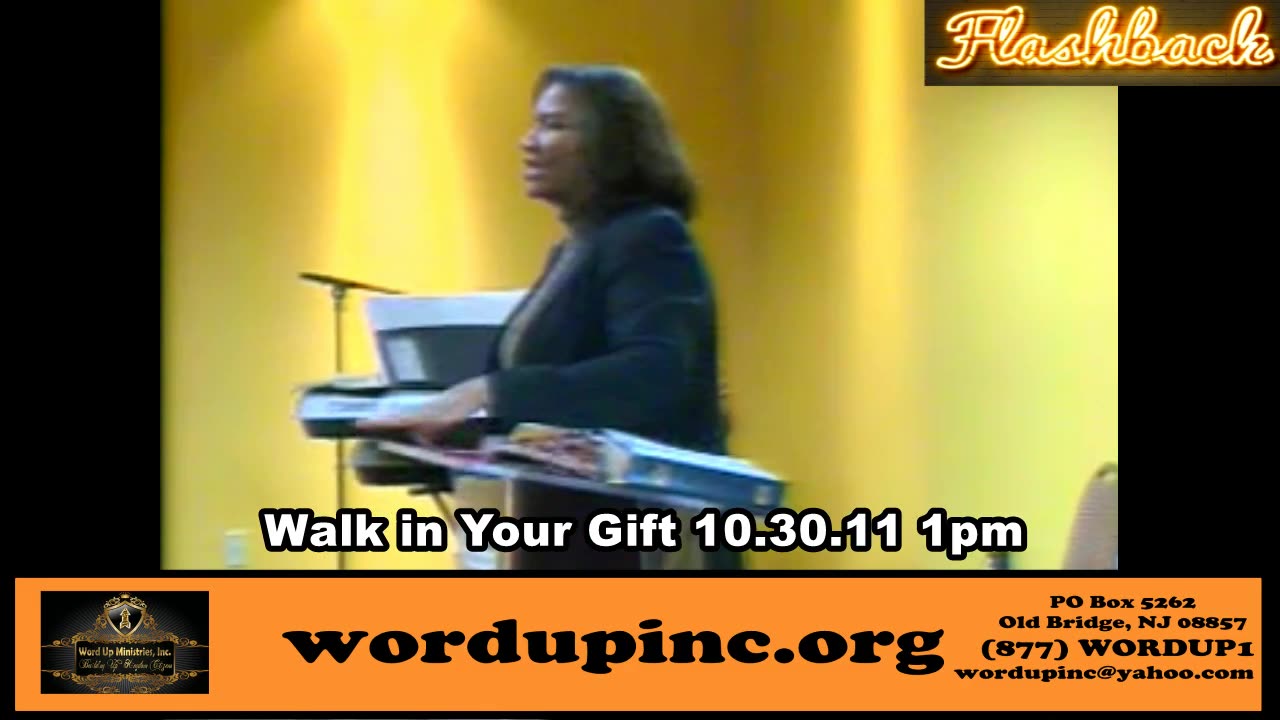 Walk in Your Gift 10.30.11 1pm-FB