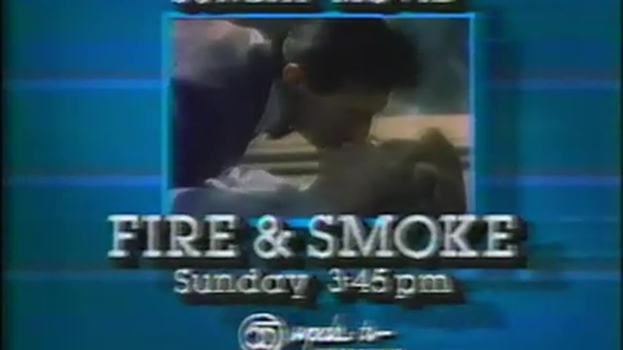 January 1985 - Indianapolis TV Promo for 'Fire & Smoke'