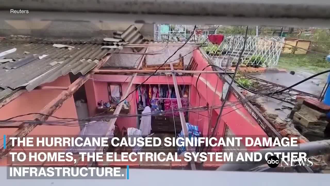 Cuba working to restore power after Hurricane Ian