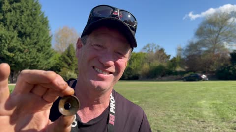 Kangaroo Penny Bullseye Shot Through The Heart Metal Detecting