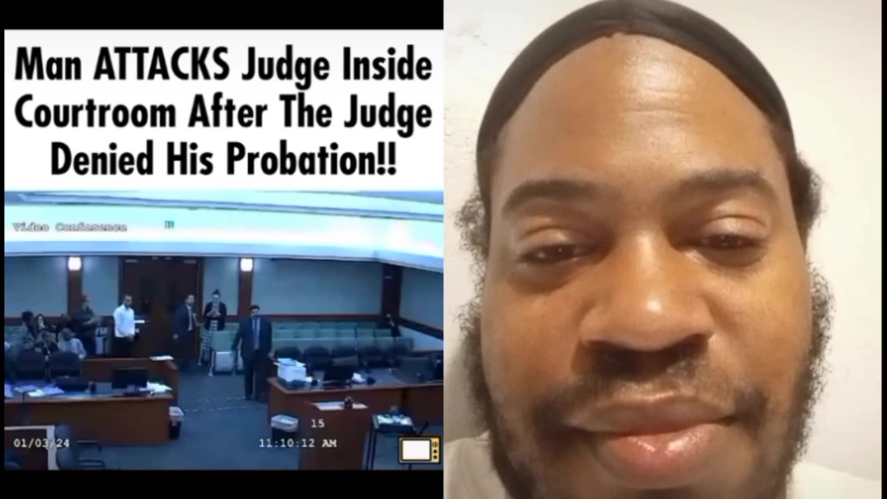 Man Attack A Judge