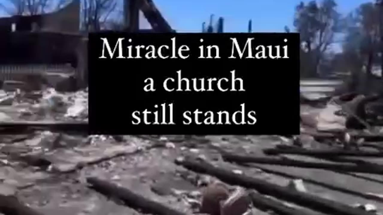 Maui Miracle ~ A Church Still Stands