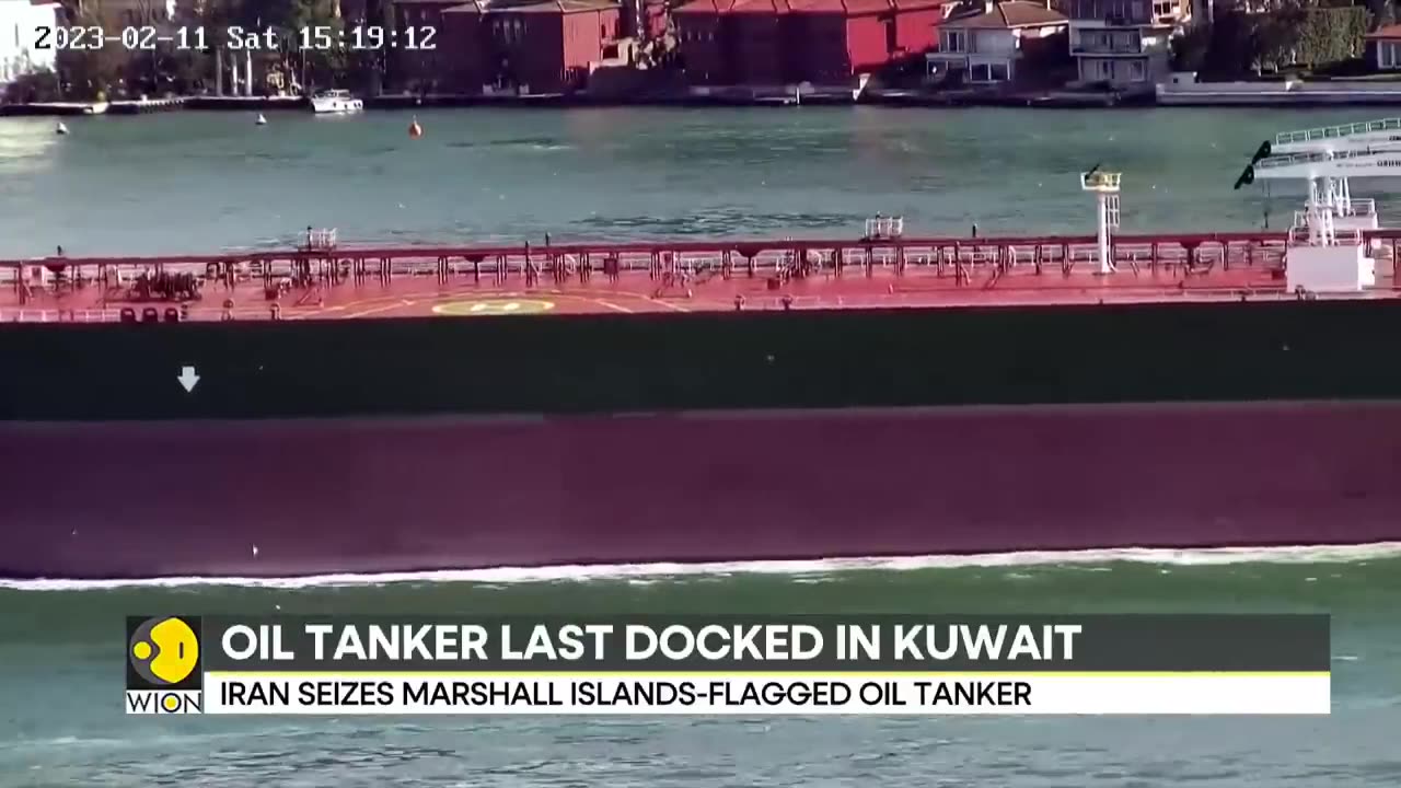 Iran seizes oil tanker 'trying to flee' in Gulf waters | Latest News