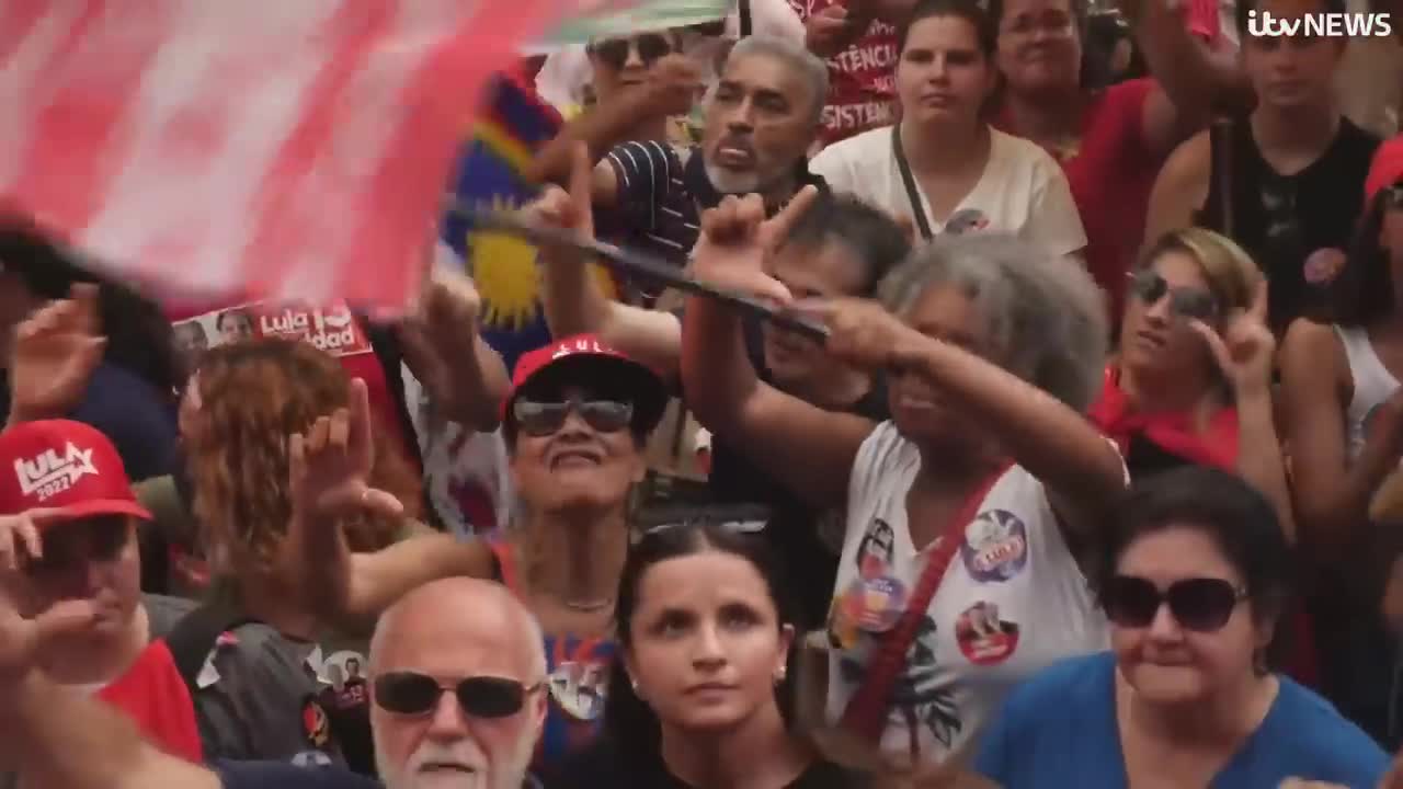 Former president Lula da Silva makes comeback as Jair Bolsonaro loses Brazil election | ITV News