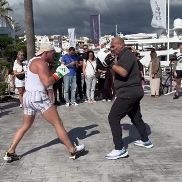 Pads at the yachtsy with Conor McGregor