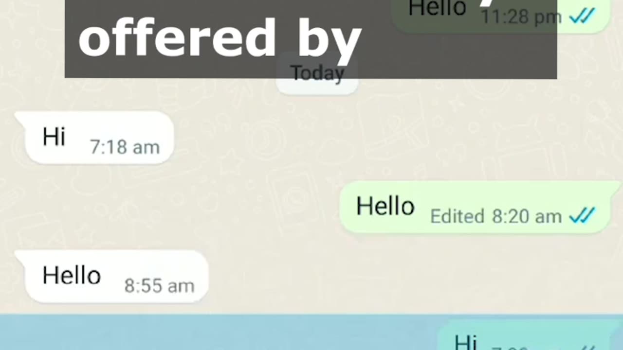 WhatsApp to Introduce Message Editing Feature, Following Competitors' Lead