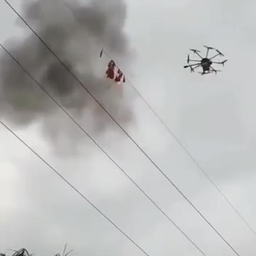 Have You Seen A Flame Throwing Drone Before?