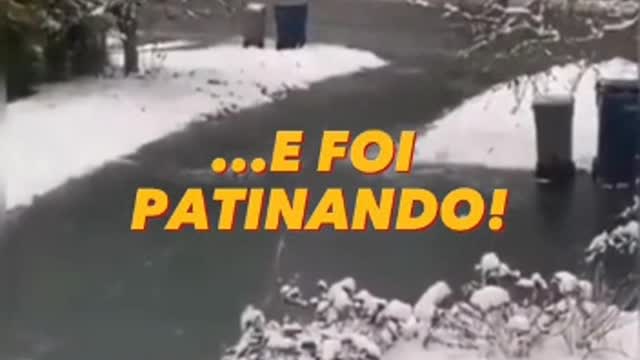 FOI PATINANDO MESMO...