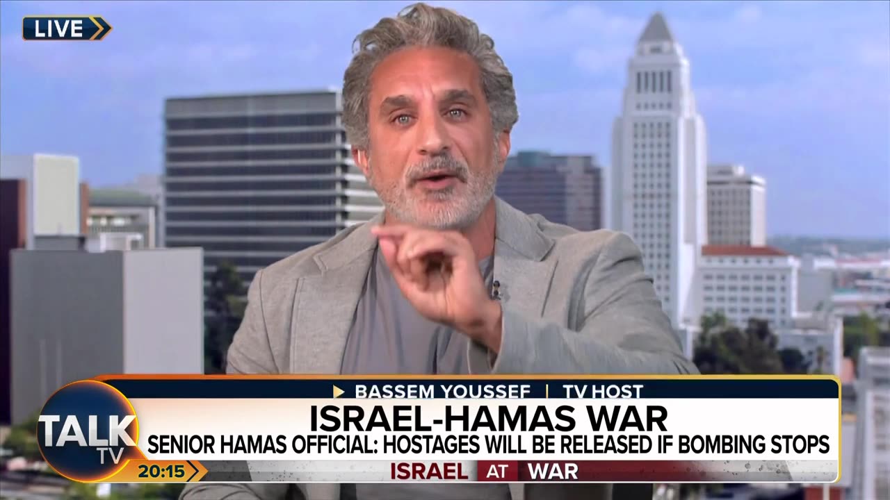 Isreal-hamas war: pierce Morgan vs Bassem youssef on palistine's treatment/full interview