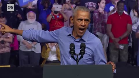 Watch Obama's closing message to voters in Philadelphia