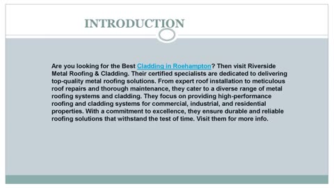 Looking for the best Cladding in Roehampton