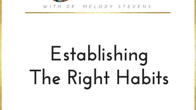 Healthy Christian Women Podcast: Season 2 Episode 6-Establishing the Right Habits