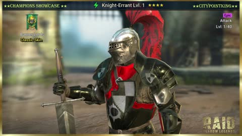 Raid Shadow Legends - Knight-Errant - Classic Skin