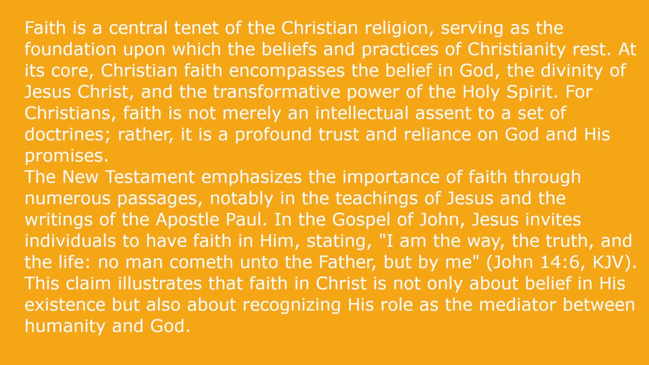 Faith and Christianity 11.14.24