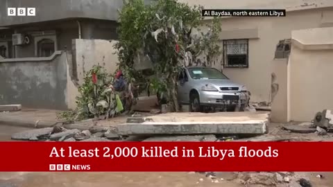 Libya Floodleave thousands feared dead