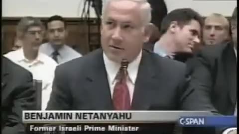 Benjamin Netanyahu Testifies in Congress about WMDs and Nuclear Weapons in Iraq