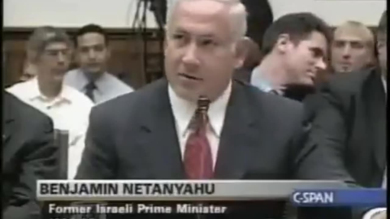 Benjamin Netanyahu Testifies in Congress about WMDs and Nuclear Weapons in Iraq