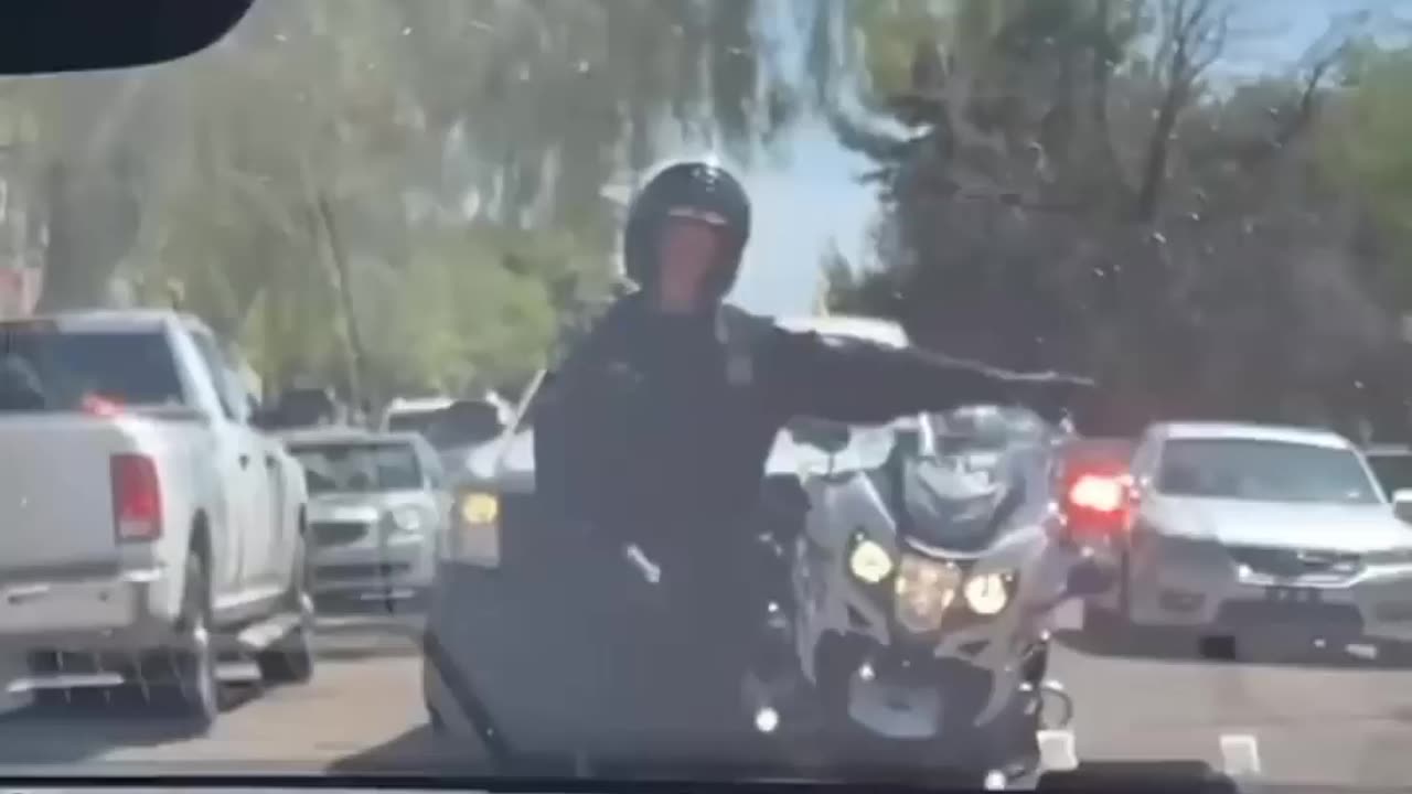 Sorry Officer The Car Has a Mind Of its Own😂😂😂