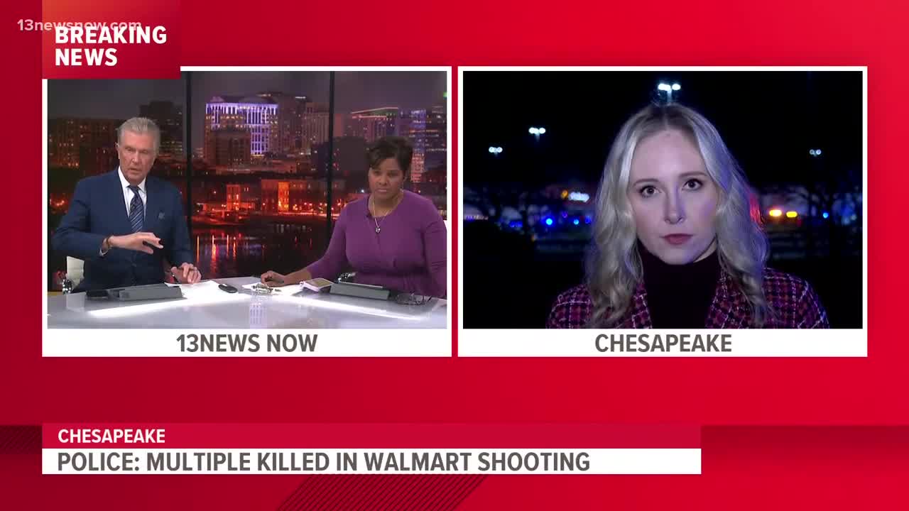 Multiple dead after shooting at Chesapeake Walmart