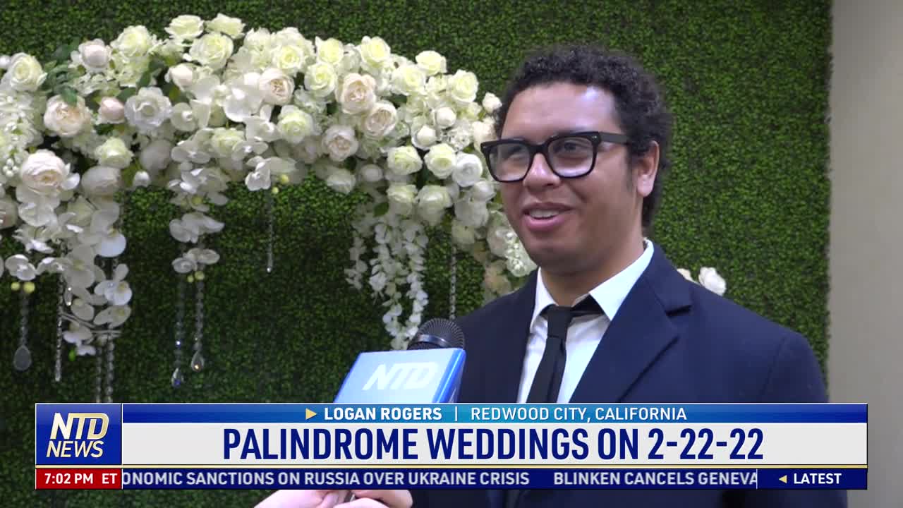 Palindrome Weddings on 2-22-22