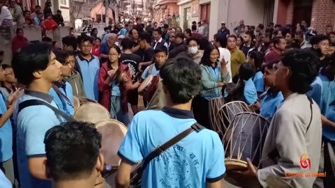 Dhime Baja VI, Pachali Bhairav Jatra, Kathmandu, 2080, Day 1