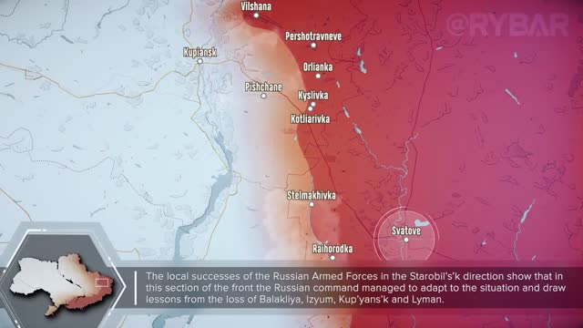 Chronicle of Battles in the Starobelsk Direction 11 - 13 Oct 2022