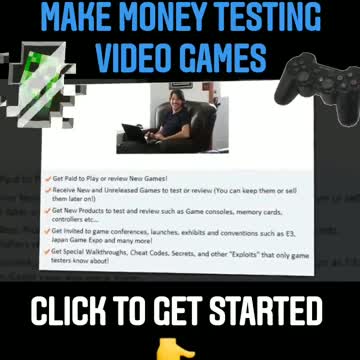 Making Money Testing Video Games