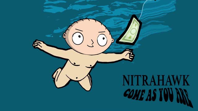 Stewie Griffin Sings Come As You Are By Nirvana