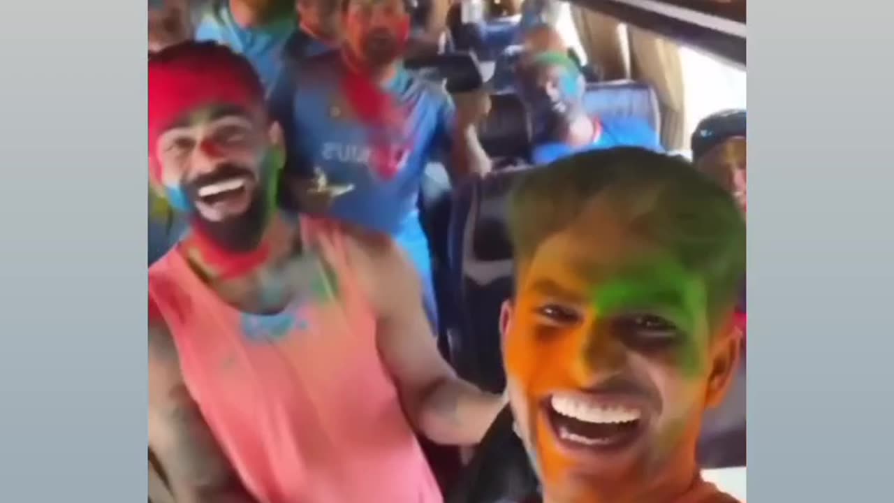 INDIAN TEAM CELEBRATE HOLI 2023