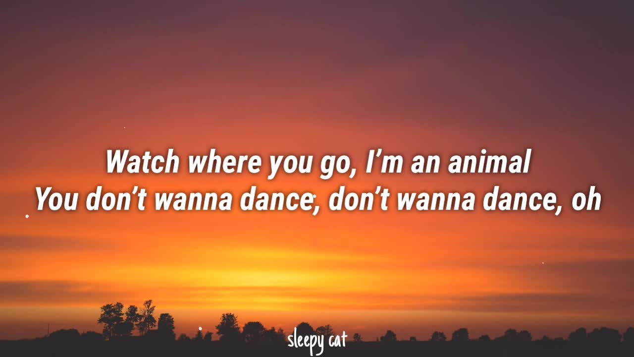 AG x MOONZz - Animal (Lyrics) (From Fate- The Winx Saga)