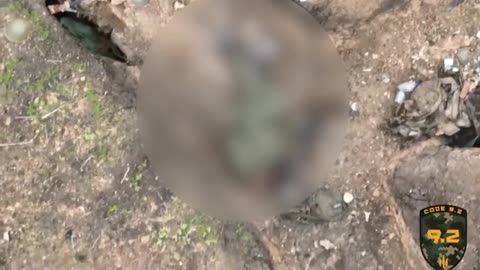 Raining Grenades on Russian Trenches(Too Graphic to Show)