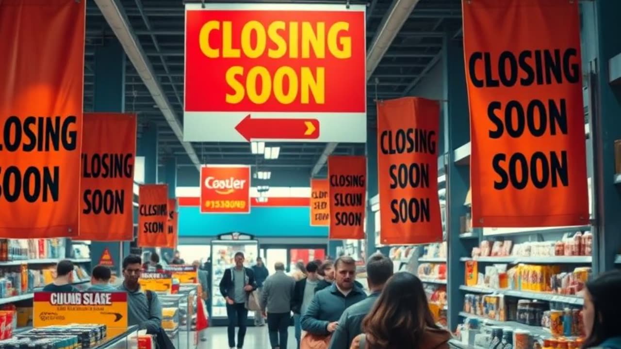 Goodbye to Black Friday: These Store Chains Closing Over 300 U.S. Locations