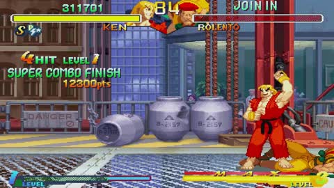 Street Fighter alpha 2 ken perfect